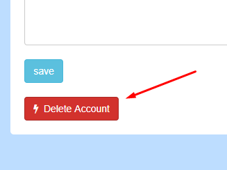 Delete Account Step 2